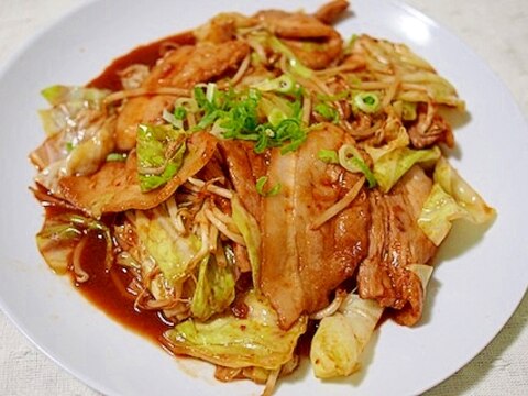 野菜シャキシャキ、うまい！　回鍋肉